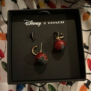 Coach x Disney evil queen earrings